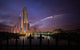 Futuristic City Extraterrestrial Planet Wall Decal