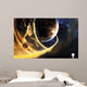 Abstract Science Fiction Scene Wall Decal