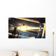 Desperate Captain Escapes from Wall Decal
