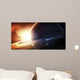 Expedition to Saturn-like Planet Wall Decal