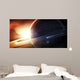 Expedition to Saturn-like Planet Wall Decal