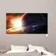 Expedition to Saturn-like Planet Wall Decal