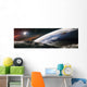 Two Astronauts Exploring Moon Wall Decal