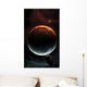 Classical Two Colored Space Wall Decal