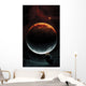 Classical Two Colored Space Wall Decal