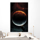 Classical Two Colored Space Wall Decal