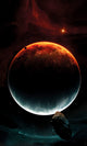 Classical Two Colored Space Wall Decal