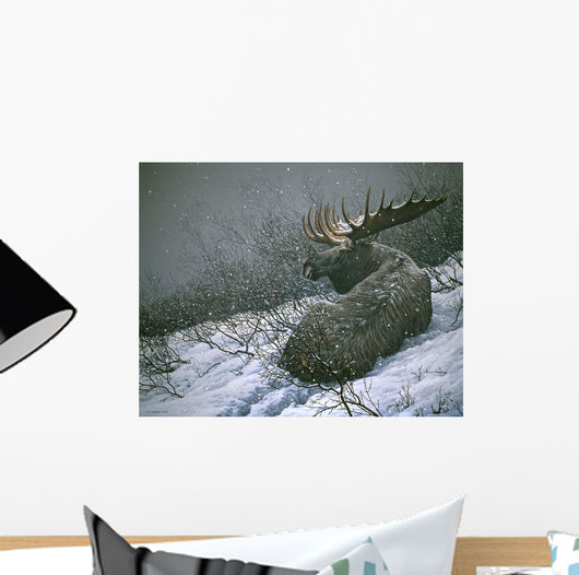 Moose Brush Wall Decal