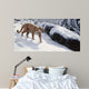 Soft Snow Cougar Wall Decal
