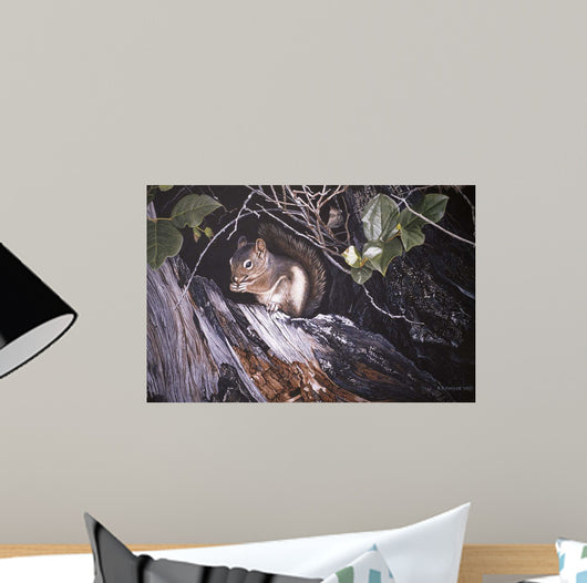Red Squirrel Salac Wall Decal