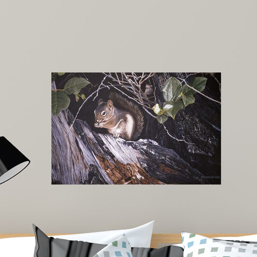 Red Squirrel Salac Wall Decal