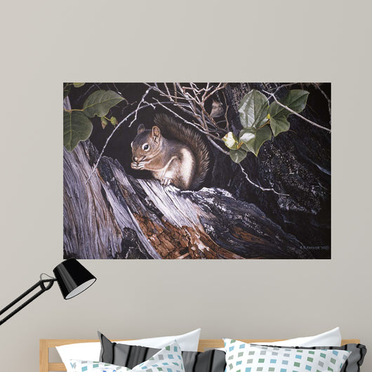 Red Squirrel Salac Wall Decal