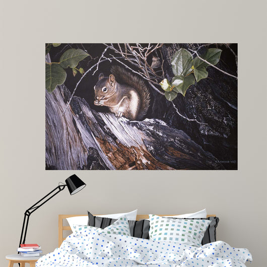 Red Squirrel Salac Wall Decal