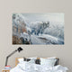 Winter's Fury Mountain Goat Wall Decal