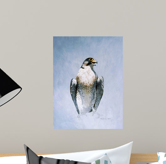 Peregrine Falcon Wall Decal Design 2