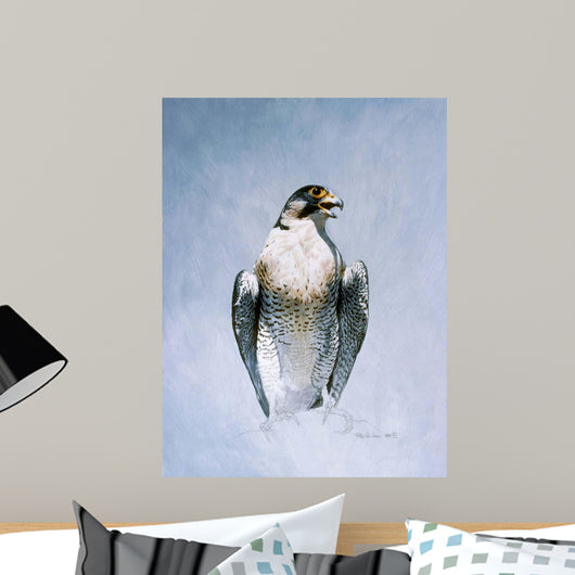 Peregrine Falcon Wall Decal Design 2