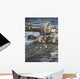 Riverside Pause- River Otter Wall Decal