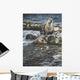 Riverside Pause- River Otter Wall Decal