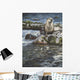 Riverside Pause- River Otter Wall Decal