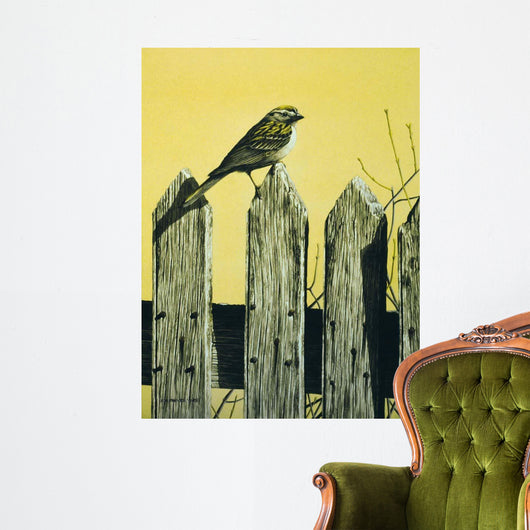 Picket Fence Wall Decal Design 2