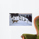 Cougar Snow Wall Decal