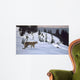 Cougar Snow Wall Decal