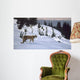 Cougar Snow Wall Decal