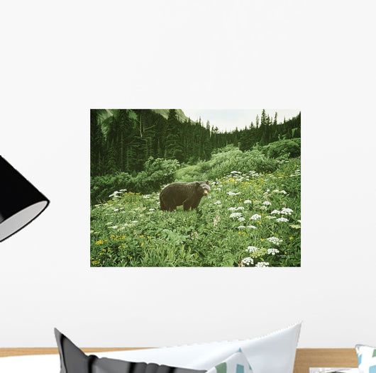 Old Man Mountain- Black Wall Decal