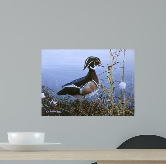 Duck Waters Edge Wall Decal