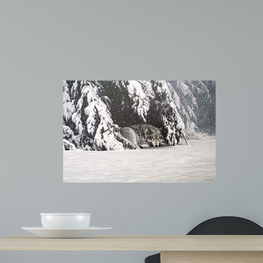 Waiting out Storm Wall Decal Wallmonkeys