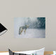 Coyote Snow Wall Decal