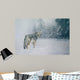 Coyote Snow Wall Decal