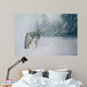 Coyote Snow Wall Decal
