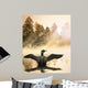 Misty Dawn Loon Wall Decal