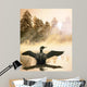 Misty Dawn Loon Wall Decal