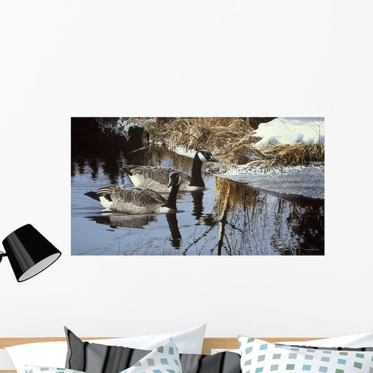 Spring Arrivals- Canada Geese Wall Decal