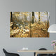 Autumn Maples Wolves Wall Decal