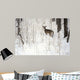 Deep Snow- Whitetail Wall Decal