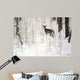 Deep Snow- Whitetail Wall Decal