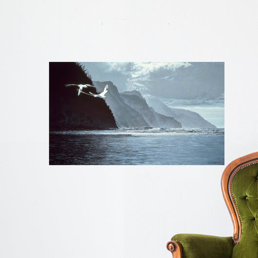 White Tailed Tropic Birds Wall Decal