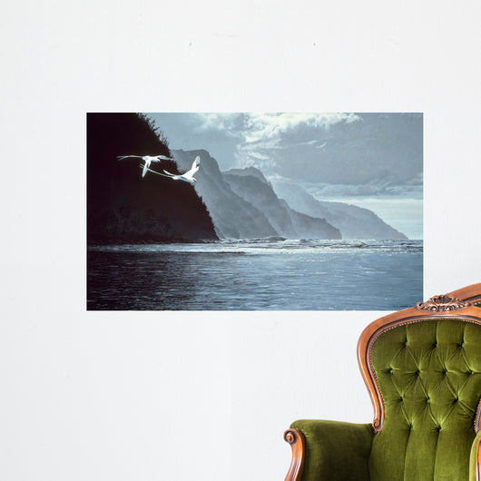 White Tailed Tropic Birds Wall Decal