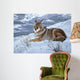 Darkening Sky- Coyote Wall Decal