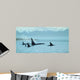 Silent Passage- Orcas Wall Decal