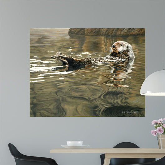 Rocky Shore Wall Decal Design 2
