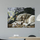 Resting Spot Wolf Wall Decal