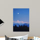 Alpenglow Moon Wall Decal