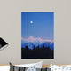 Alpenglow Moon Wall Decal