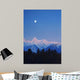 Alpenglow Moon Wall Decal