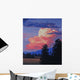 Evening Clouds Wall Decal Design 2