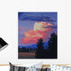 Evening Clouds Wall Decal Design 2